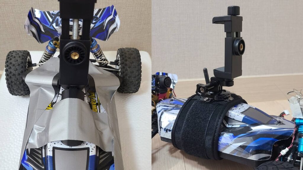 Easy ways to mount camera on rc car