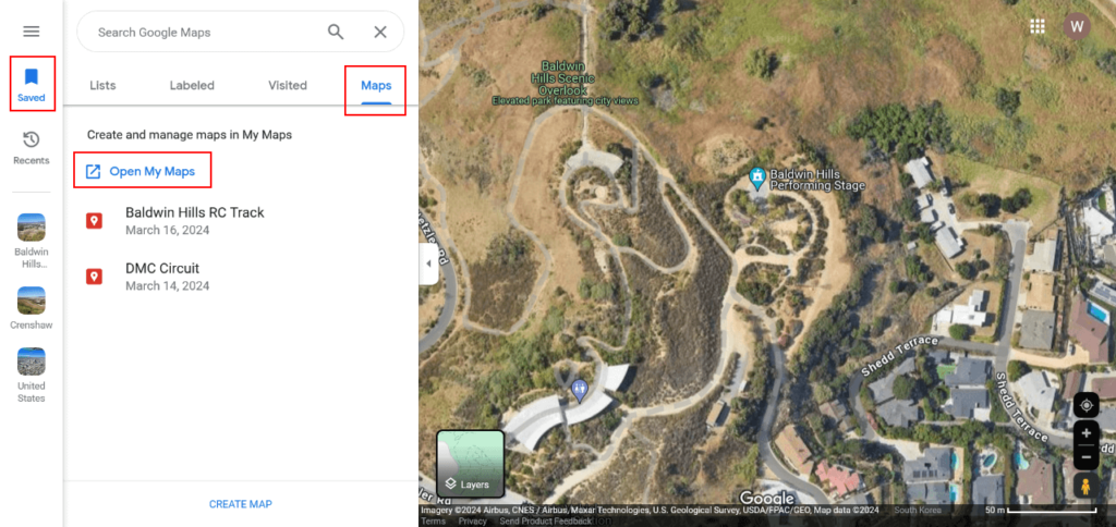 How to use Google Maps My Maps feature