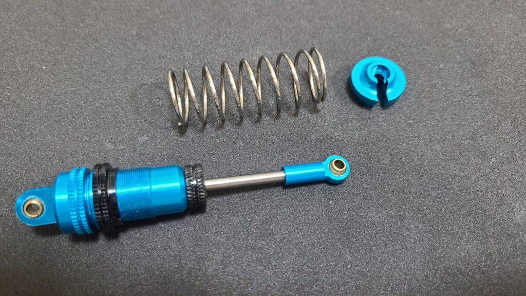 RC suspension without the coil spring