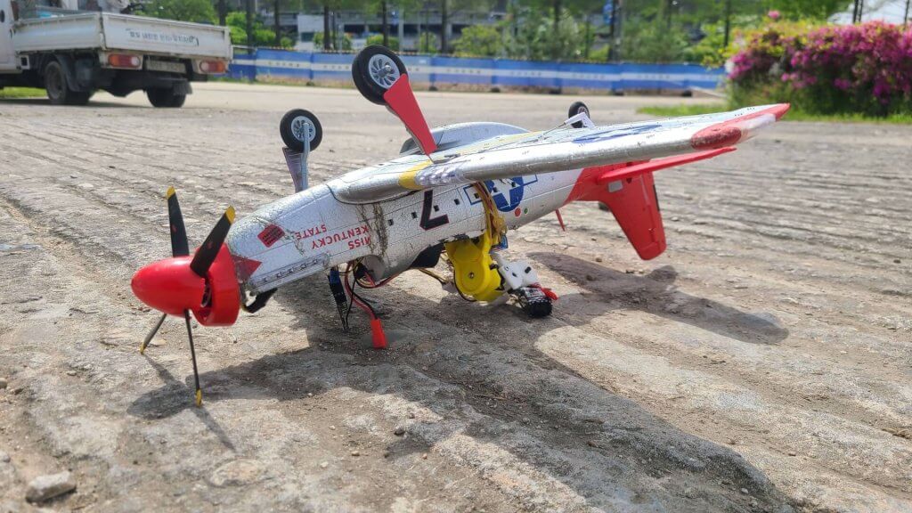 Head Tracking FPV Crashed